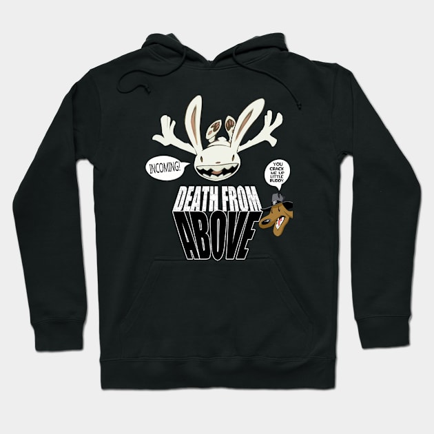 Death from Above Hoodie by Fletchorz